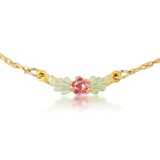 Ankle Bracelets Online At Our Best Body Jewelry Black Hills Gold Rose Ankle Bracelet