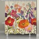preview thumbnail 1 of 2, Laural Home Pink Meadow Shower Curtain