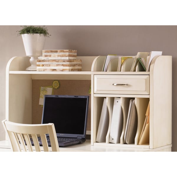 Hampton Bay White Writing Hutch   17739998   Shopping