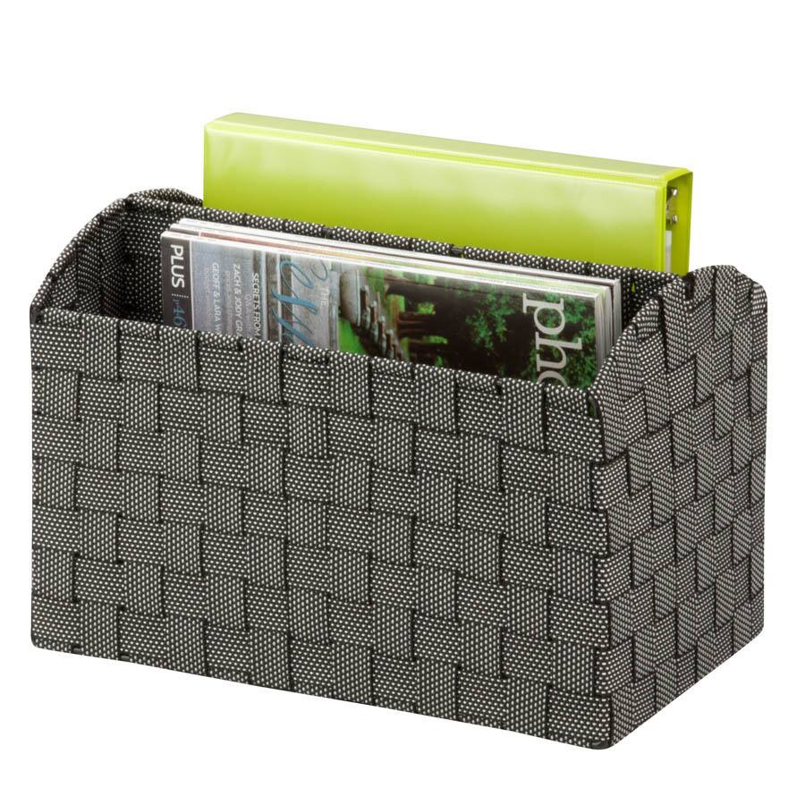 Honey-Can-Do Woven Document Carrying Tote, salt&pepper