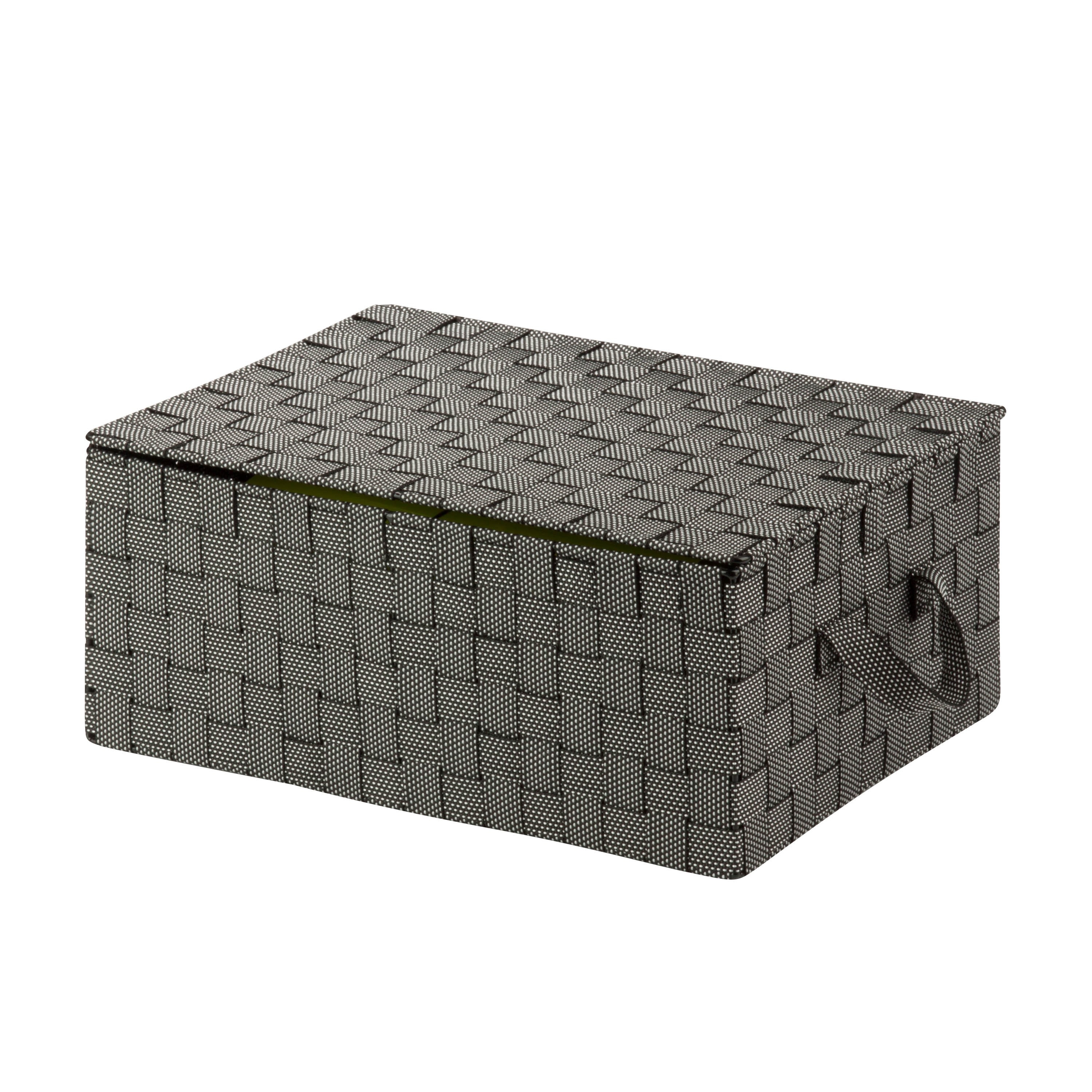 Honey Can Do Hinged Lid Woven Storage Box Salt Pepper Hinged Lid Woven Storage Box