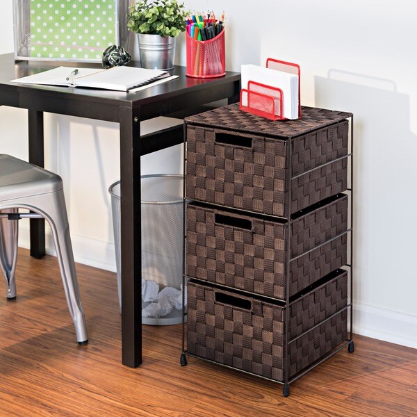 Honey-Can-Do 3-Drawer Wheeled Cart