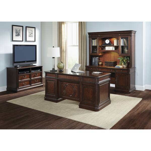 Shop Brayton Manor Cherry Lateral File Cabinet Free Shipping