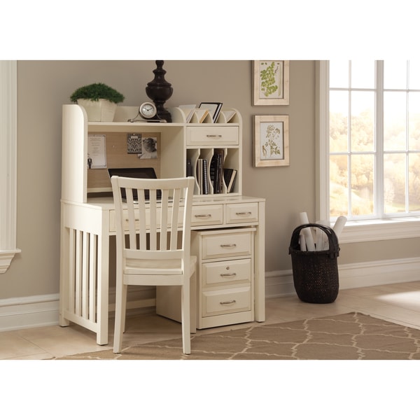 Hampton Bay White Writing Desk   Shopping