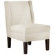 preview thumbnail 2 of 1, Skyline Furniture Linen Talc Wingback Chair
