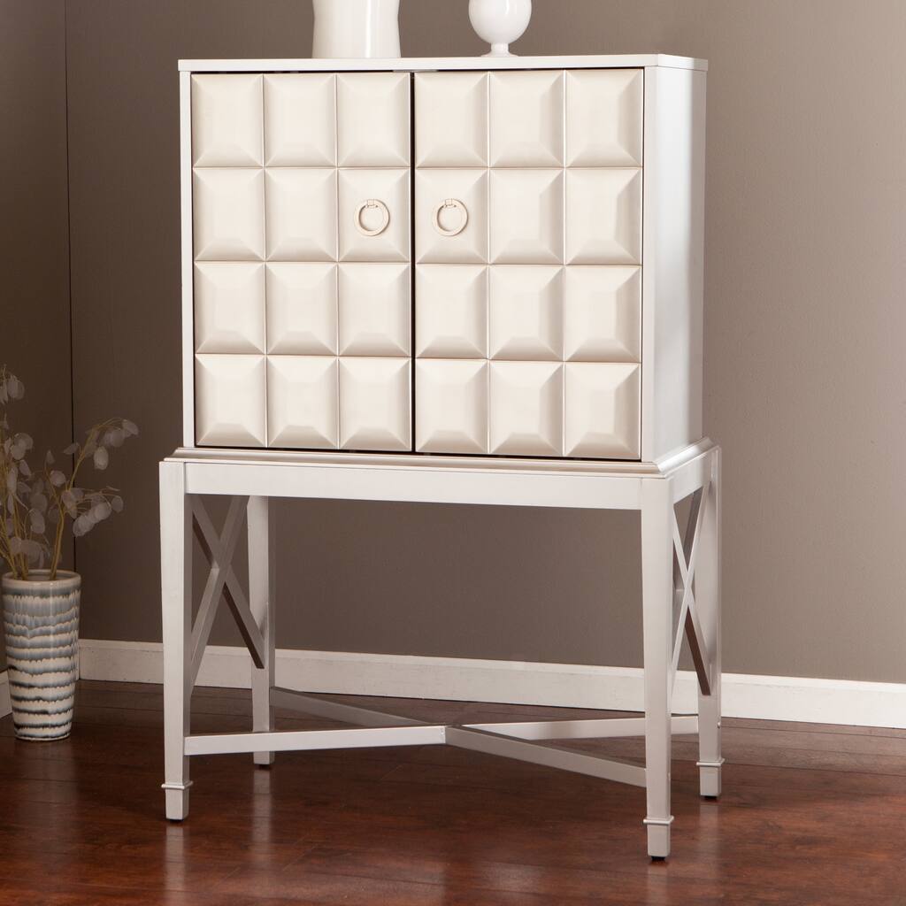 SEI Furniture Strom Bar Cabinet