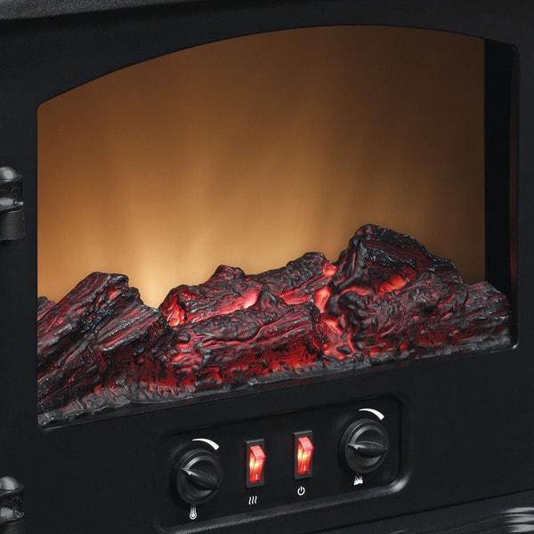 Duraflame DFS-550-21-BLK Black Maxwell Electric Stove with