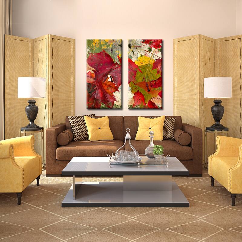 Ready2HangArt 'Fall Ink XXI' Canvas Wall Art