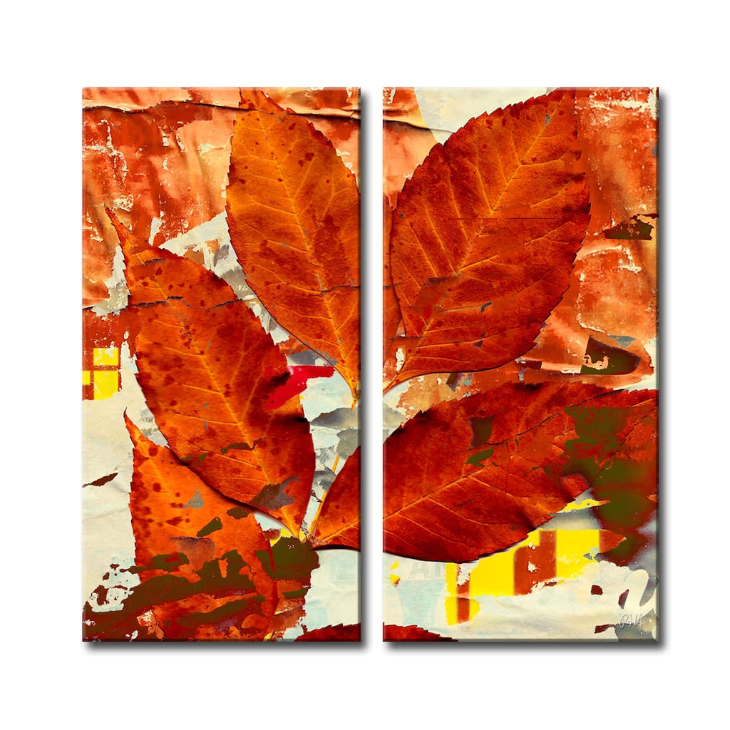 Ready2HangArt 'Fall Ink XIII' Canvas Wall Art