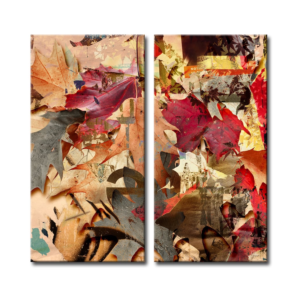 Ready2HangArt 'Fall Ink VIII' Canvas Wall Art