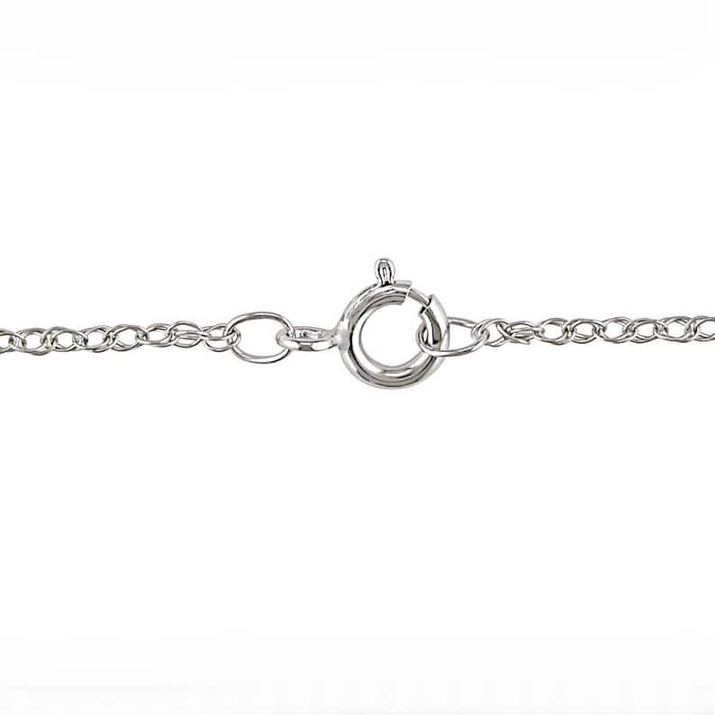Pompeii3 14k White Gold 1/ 2ct TDW Diamond Round Solitaire Pendant Necklace