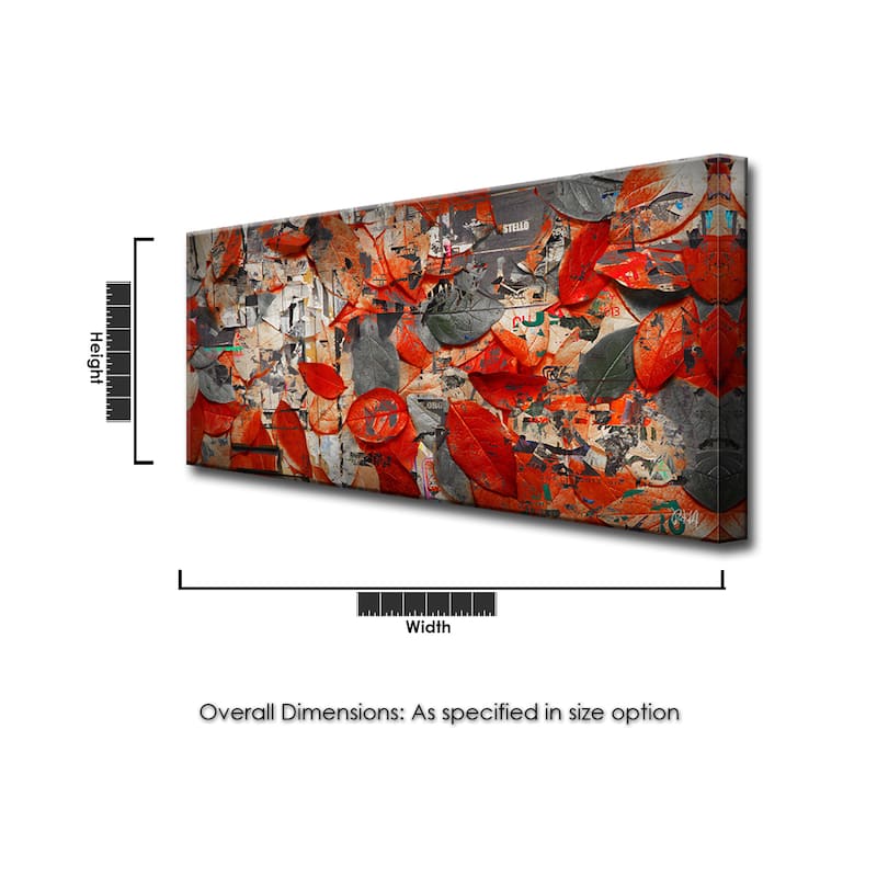Ready2HangArt 'Fall Ink XXIV' Canvas Wall Art