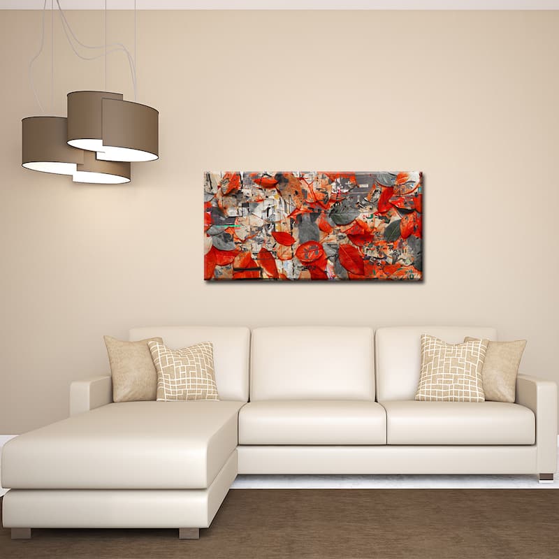 Ready2HangArt 'Fall Ink XXIV' Canvas Wall Art