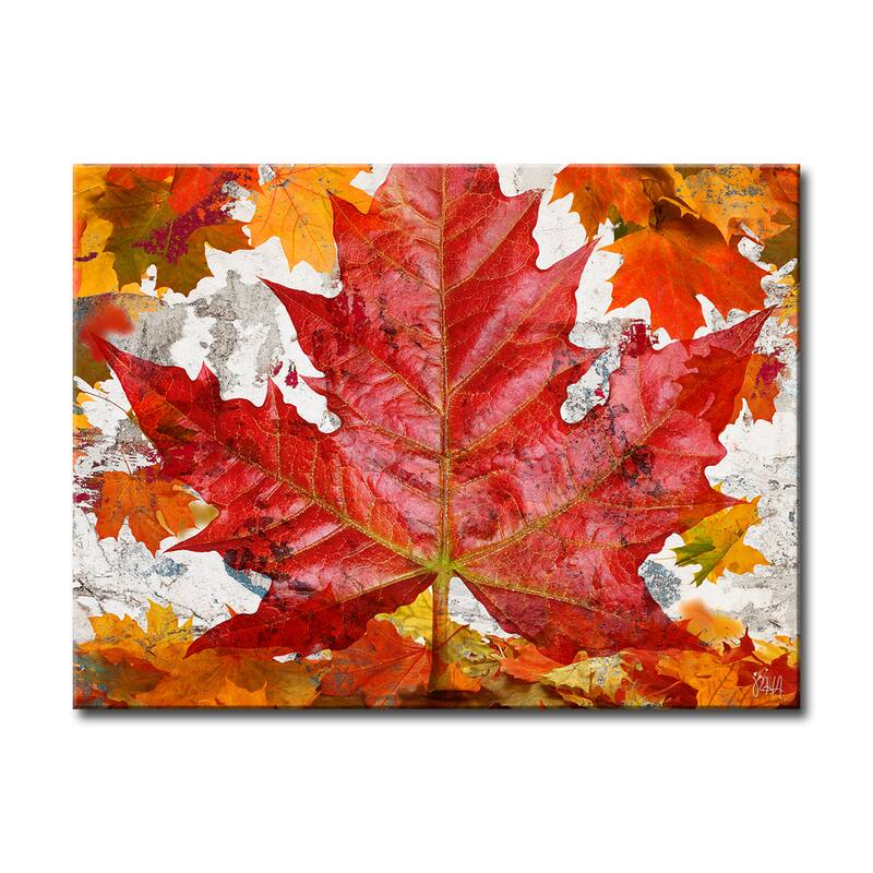 Ready2HangArt 'Fall Ink XVXII' Canvas Wall Art