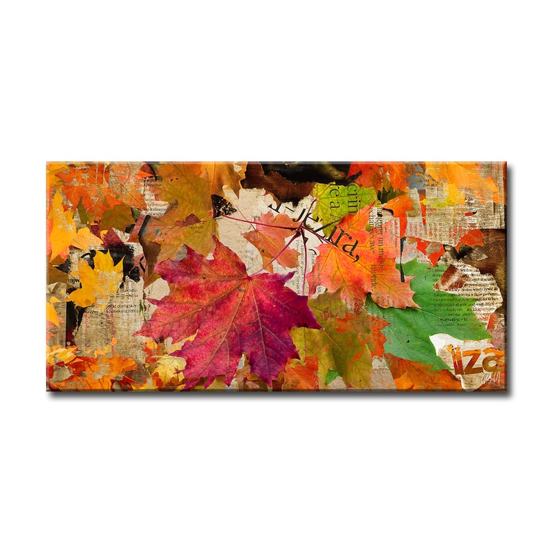 Ready2HangArt 'Fall Ink XX' Canvas Wall Art