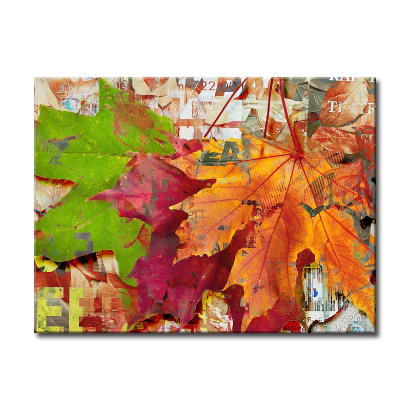 Ready2HangArt 'Fall Ink XVIII' Canvas Wall Art