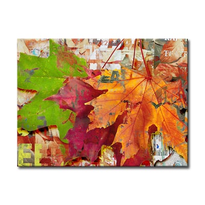 Ready2HangArt 'Fall Ink XVIII' Canvas Wall Art