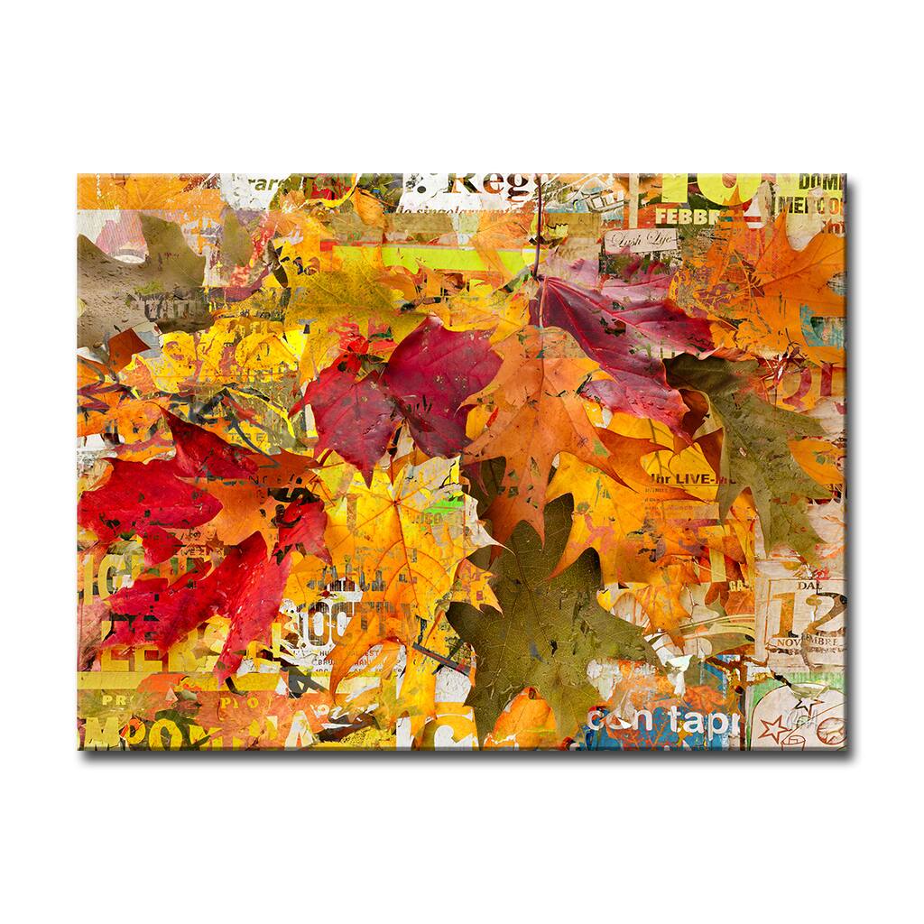 Ready2HangArt 'Fall Ink XVI' Canvas Wall Art