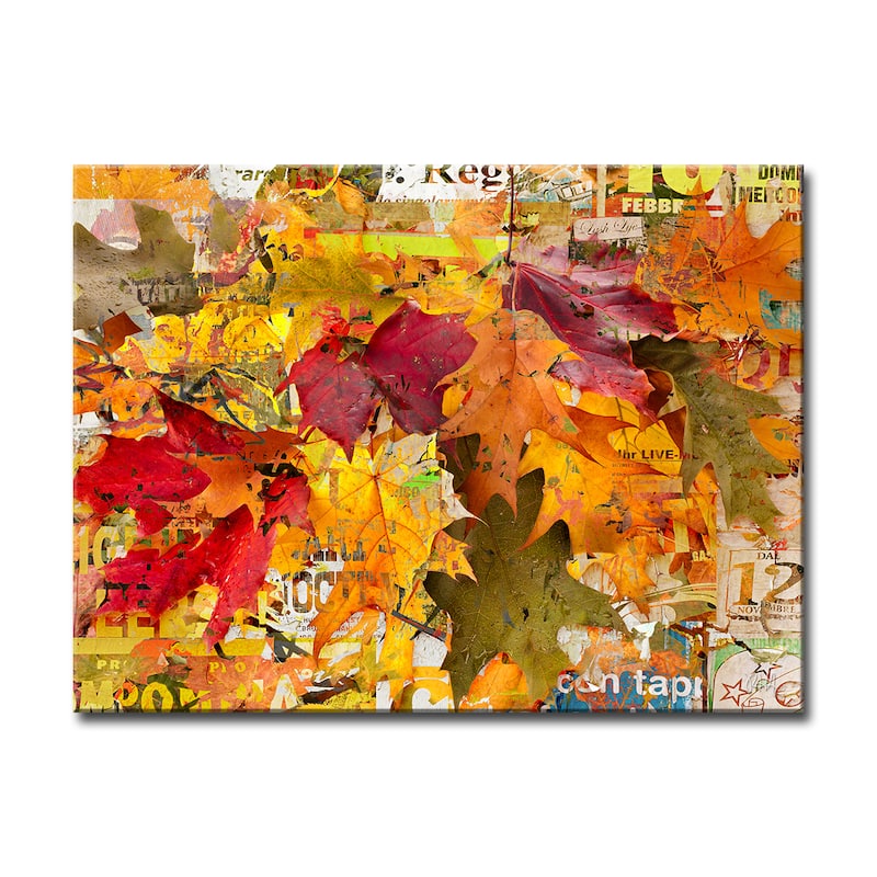 Ready2HangArt 'Fall Ink XVI' Canvas Wall Art