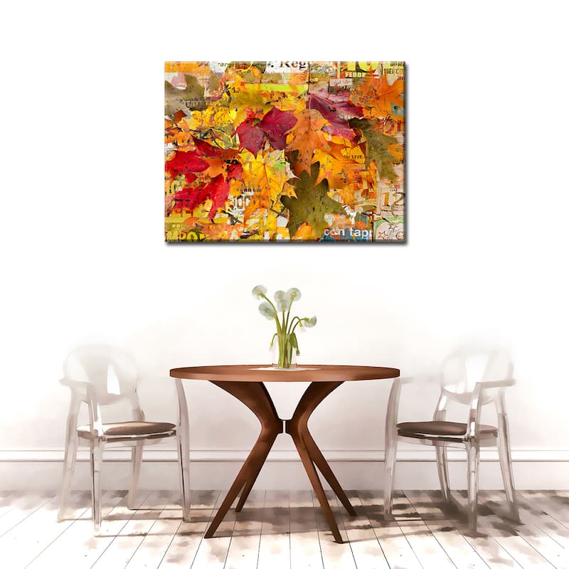 Ready2HangArt 'Fall Ink XVI' Canvas Wall Art