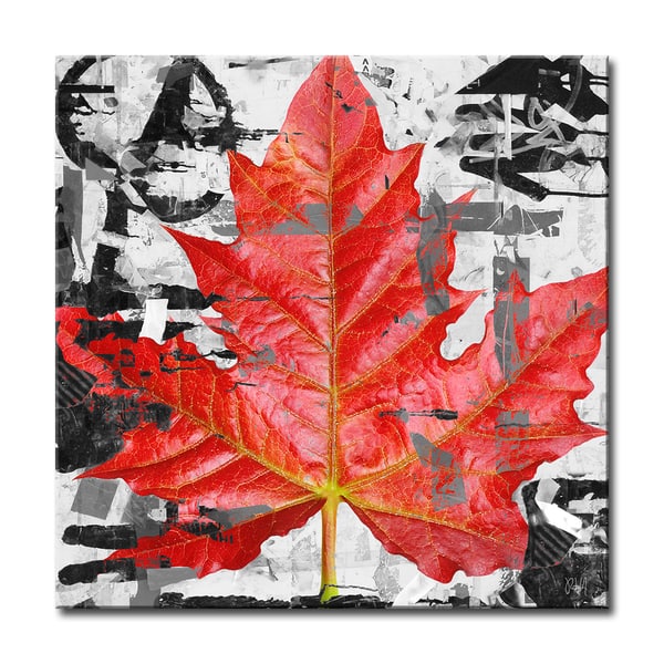 slide 1 of 4, Ready2HangArt 'Fall Ink XIV' Canvas Wall Art