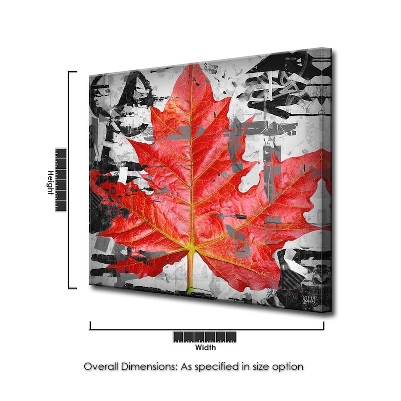 Ready2HangArt 'Fall Ink XIV' Canvas Wall Art