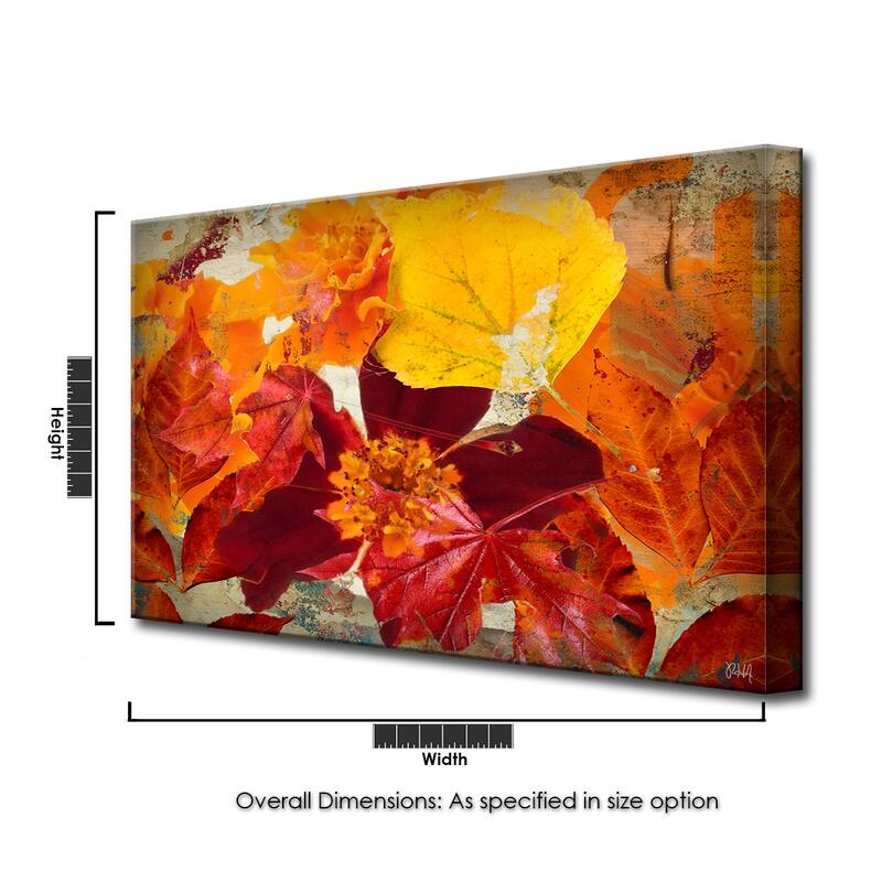 Ready2HangArt 'Fall Ink XII' Canvas Wall Art