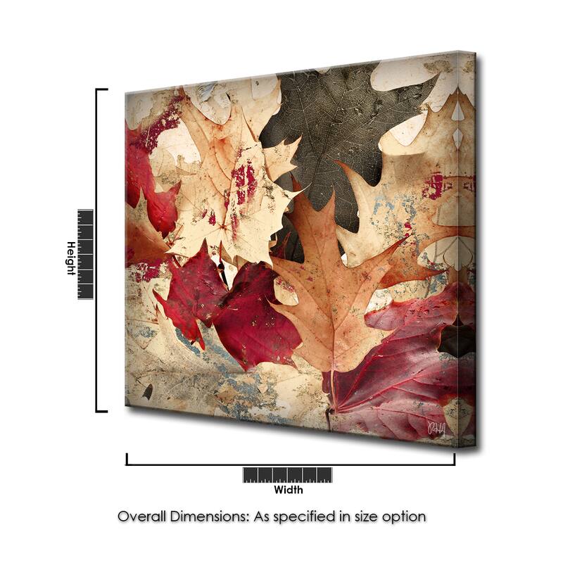 Ready2HangArt 'Fall Ink IX' Canvas Wall Art