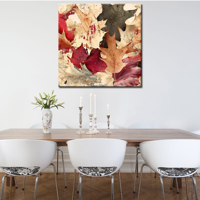 Ready2HangArt 'Fall Ink IX' Canvas Wall Art