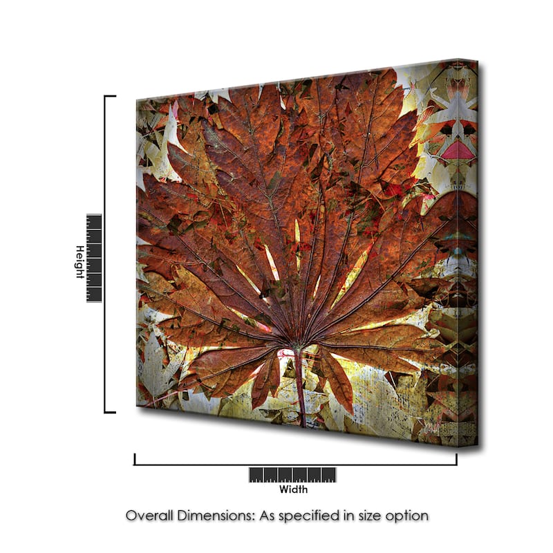 Ready2HangArt 'Fall Ink VII' Canvas Wall Art