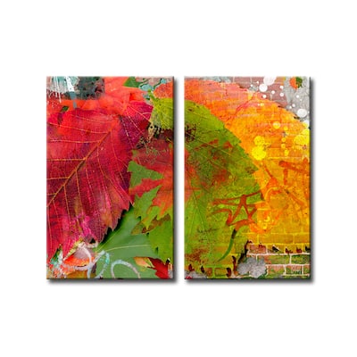 Ready2HangArt 'Fall Ink III' Canvas Wall Art