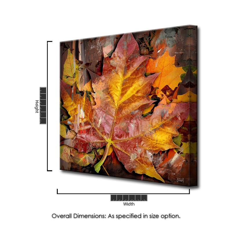 Ready2HangArt 'Fall Ink III' Canvas Wall Art