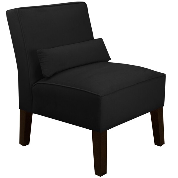 Shop Skyline Furniture Premier Black Armless Chair Free Shipping