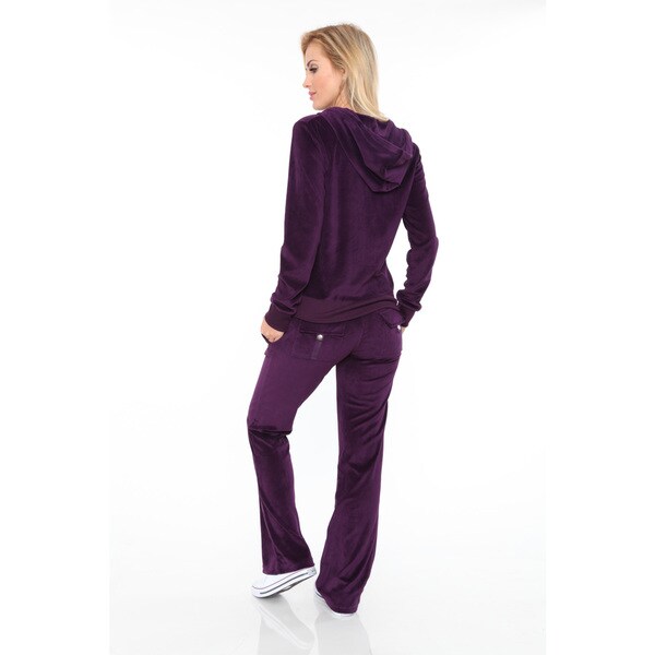 velour suit womens