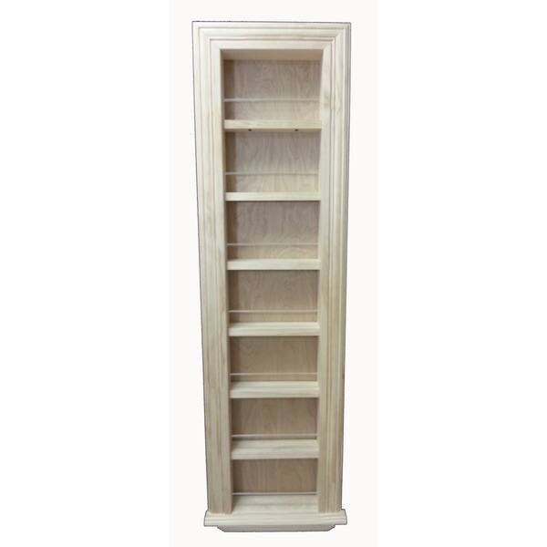 Shop 21 Inch Holbrook Traditional Frame In The Wall Spice Rack 18 Inches Wide X 2 5 Inches Deep Overstock 10678822