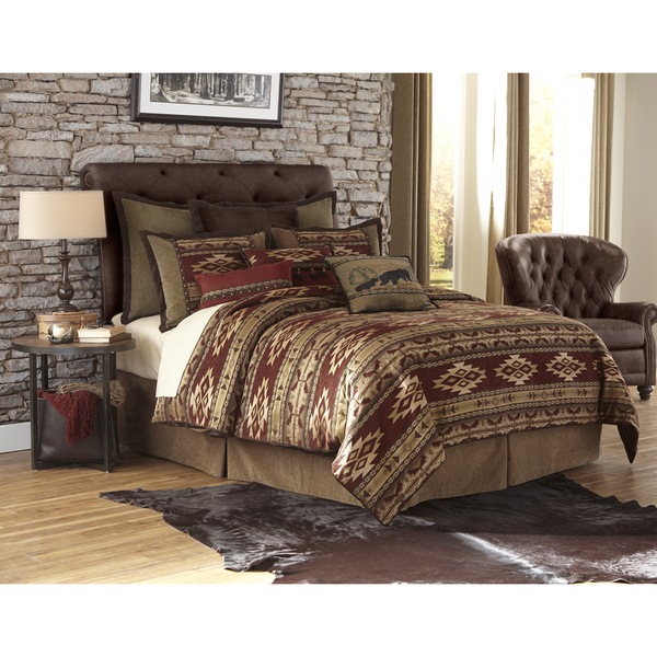 Shop Veratex Sonorah Luxury Southwestern 4 Piece Comforter Set