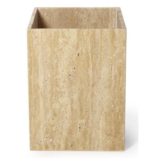 Roman Spa Wastebasket - Beige
