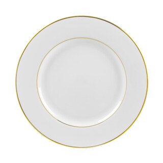 10 Strawberry Street Gold Double Line Dinner Plate (Set of 6) - Bed ...