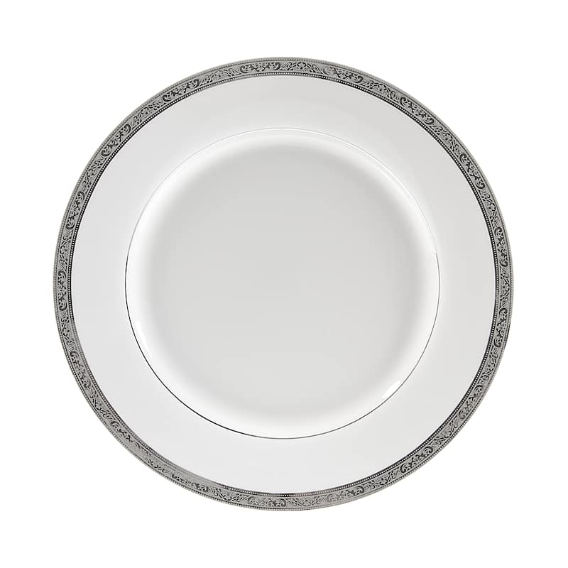 10 Strawberry Street Paradise Platinum Charger Plate (Set of 6)