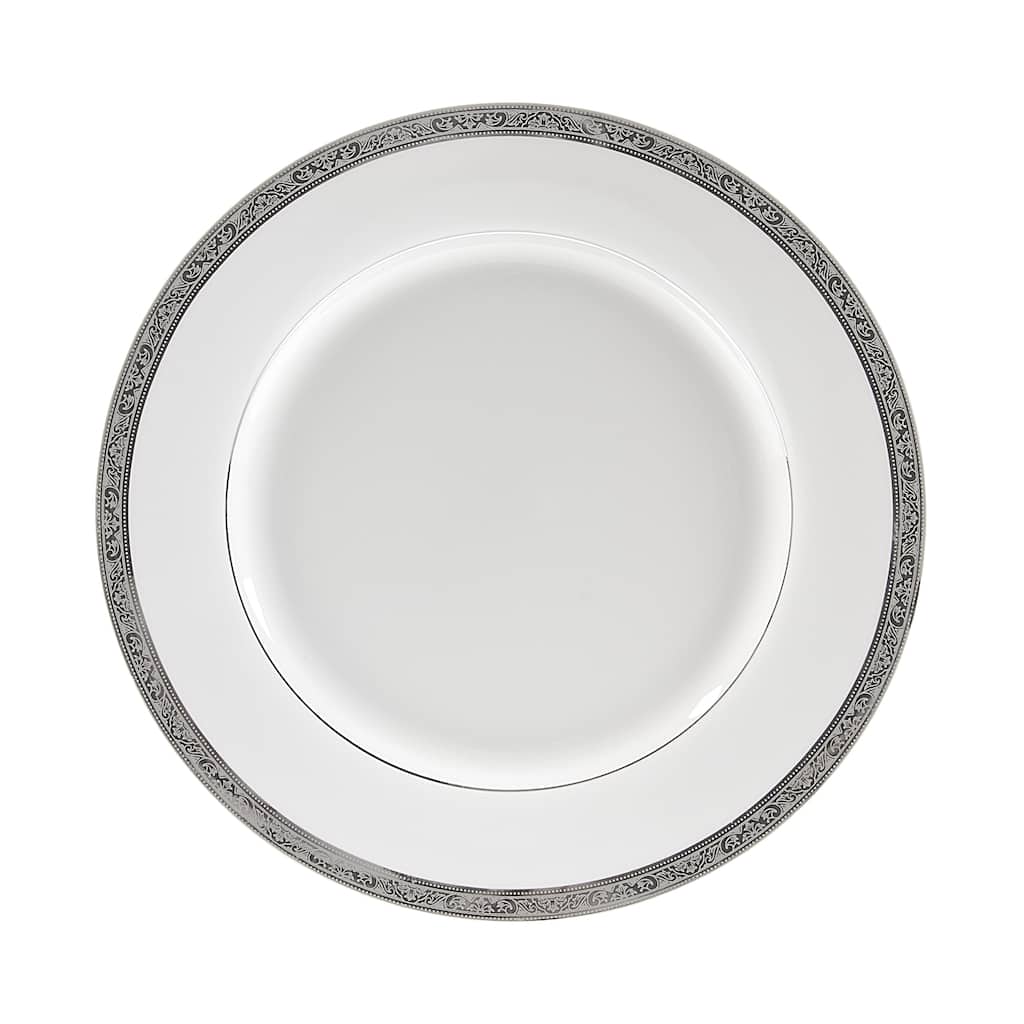 10 Strawberry Street Paradise Platinum Charger Plate (Set of 6)
