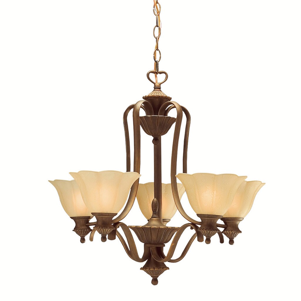 Traditional 5-light Parisian Bronze Chandelier - Chandeliers For Bedrooms by Overstock.com