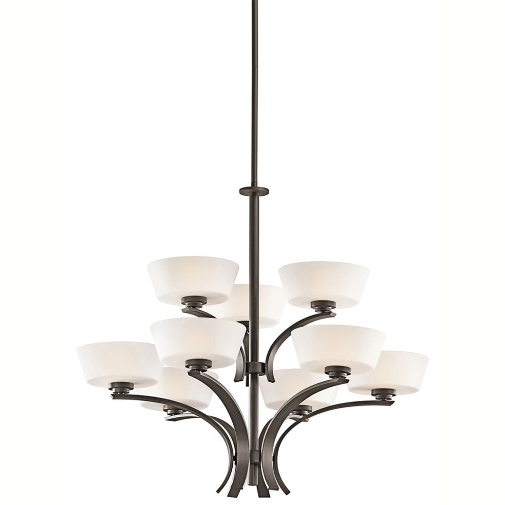 Contemporary 9-light Olde Bronze Chandelier - Chandeliers For Bedrooms by Overstock.com