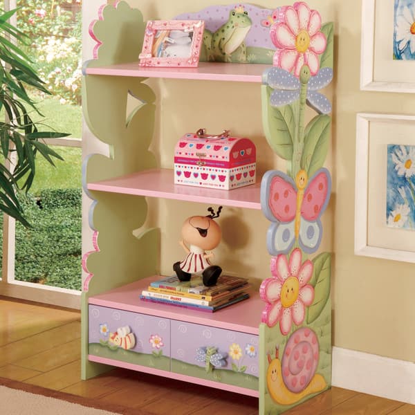 Shop Fantasy Fields Magic Garden Kids Bookcase With Toy Storage