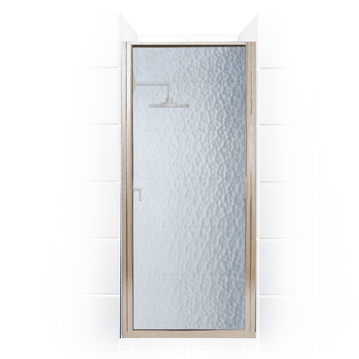 Paragon Series 30 Inch X 82 Inch Framed Continuous Hinge Shower Door Overstock 10680576