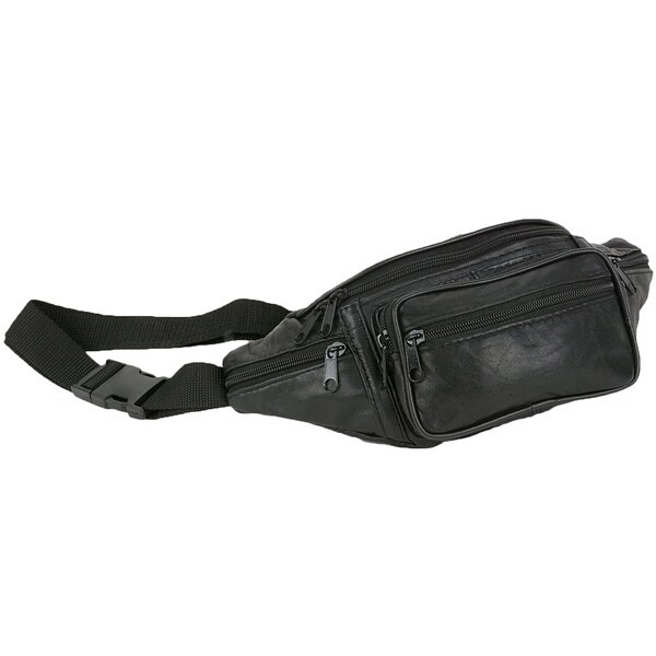 small black fanny pack