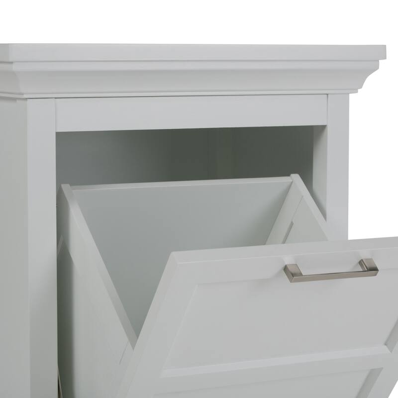 WYNDENHALL Hayes 29.9 inch H x 20.5 inch W Laundry Hamper