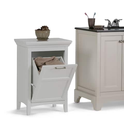 WYNDENHALL Hayes 29.9 inch H x 20.5 inch W Laundry Hamper