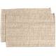 100-percent Cotton Two-tone Placemats (Set of 2, 4 or 6) - Set of 2 - Eggshell