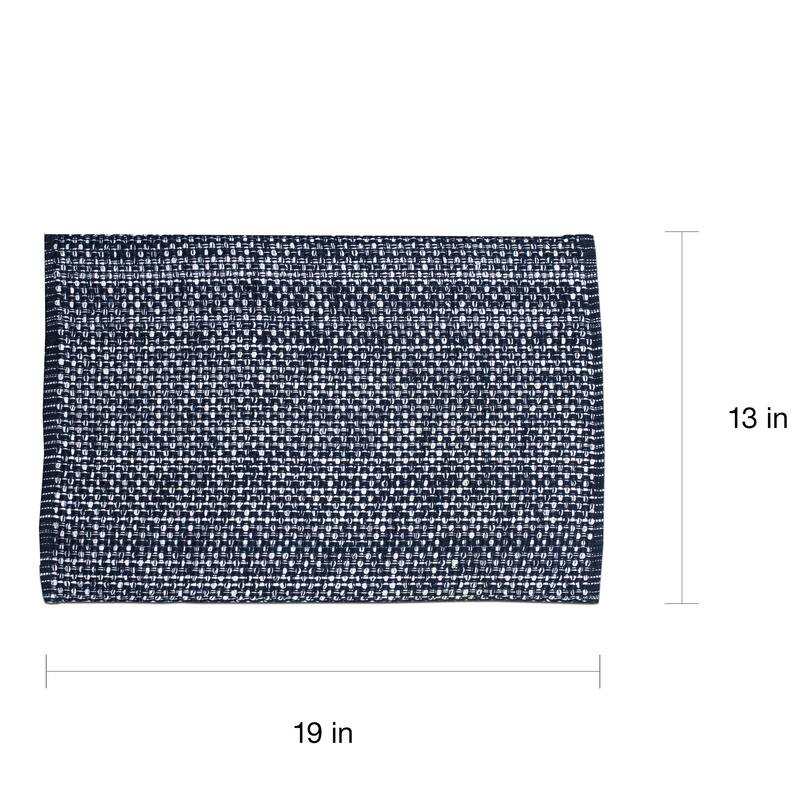 Trends Collection 100-percent Cotton Two-tone Placemats (2, 4 or 6)