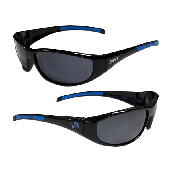 Detroit Lions NFL Wrap 3 Dot Sunglasses